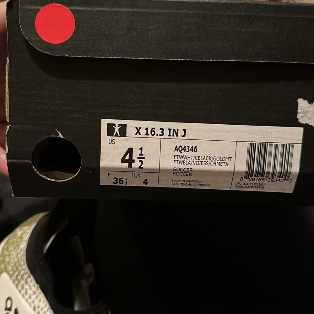 Adidas soccer shoes - Picture 8 of 8